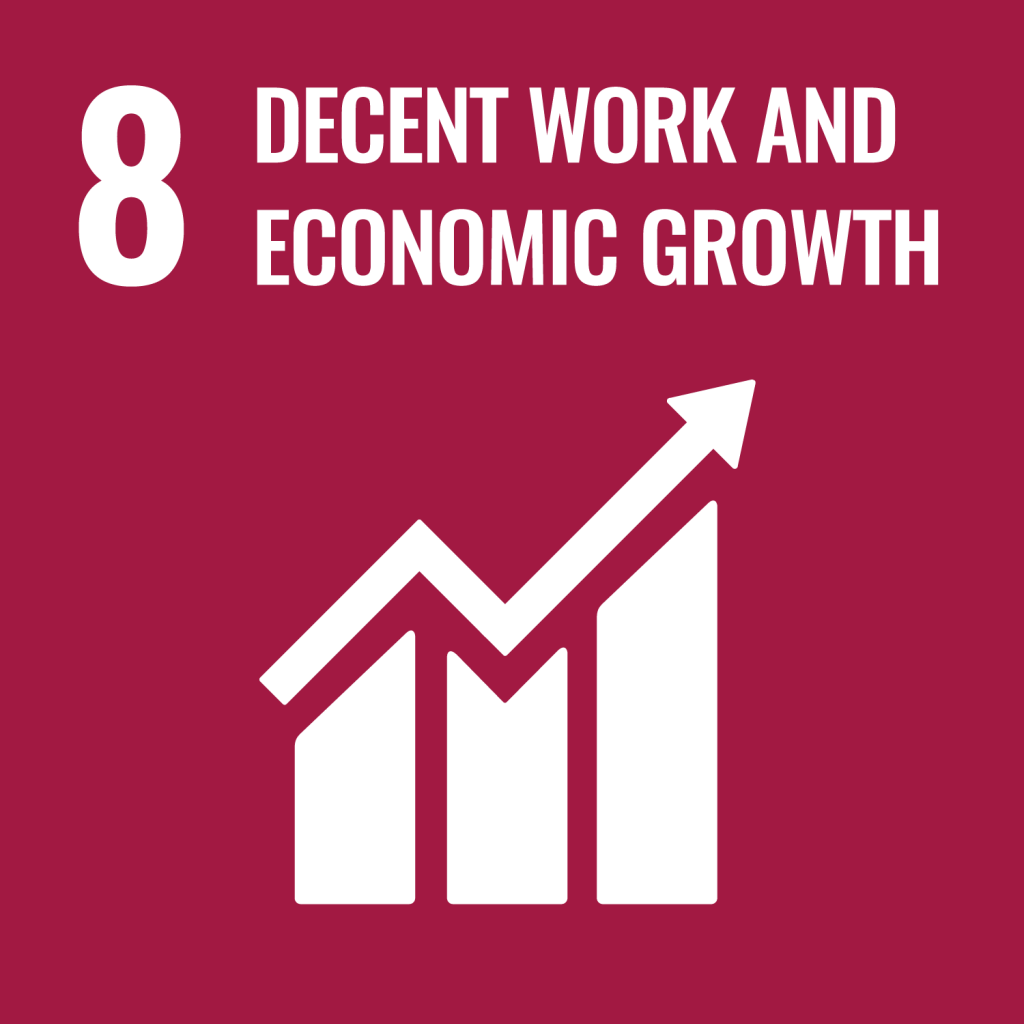Sustainability and compliance 4 Sustainable Development Goal 8 Decent Work and Economic Growth