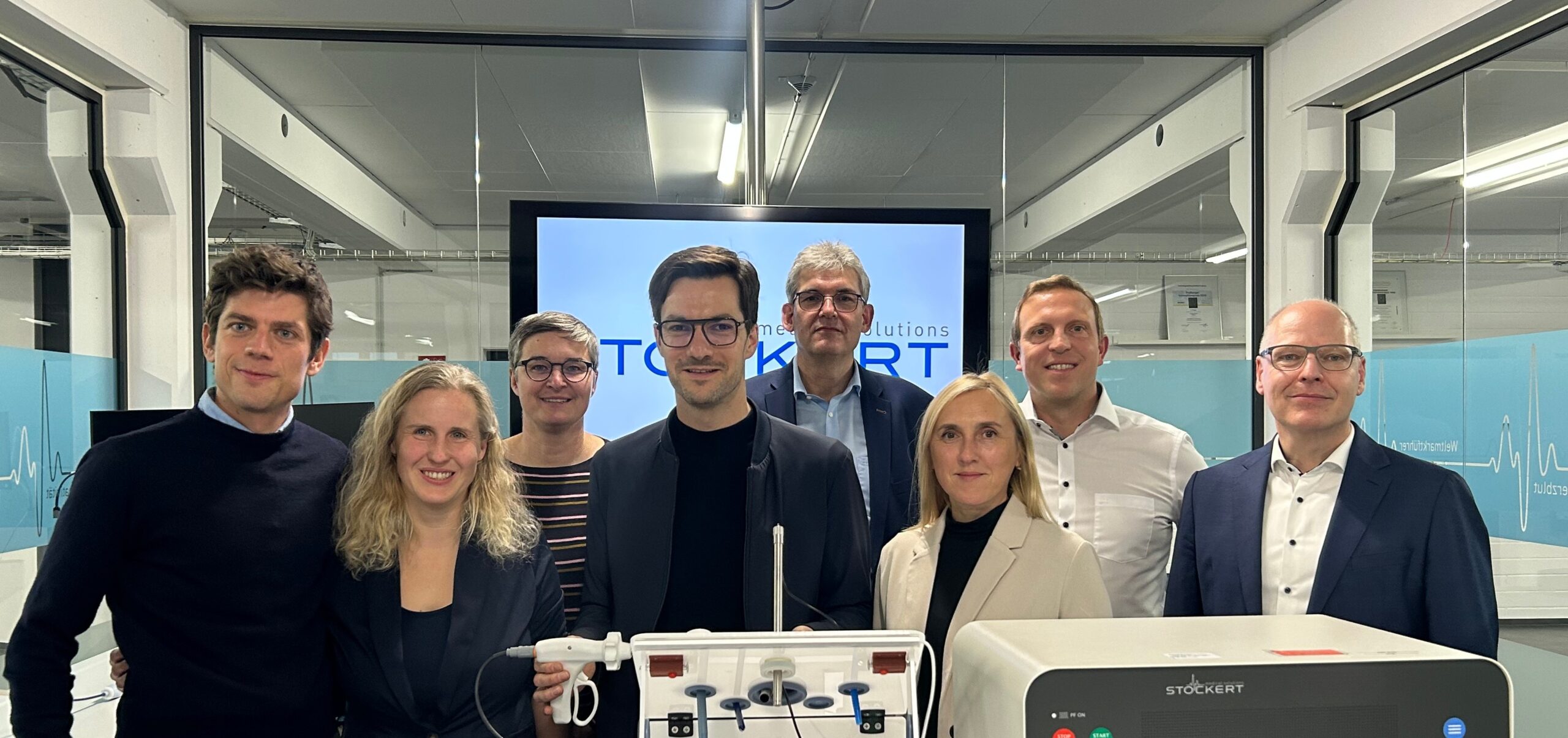 Oberbürgermeister Martin Horn zu Besuch bei der Stockert GmbH